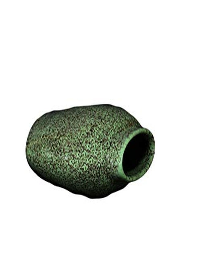 كافيين مزهرية زهور بيضاوية الشكل مصنوعة يدويًا من السيراميك الأخضر من Caffeine (قطعة واحدة) - Image 3